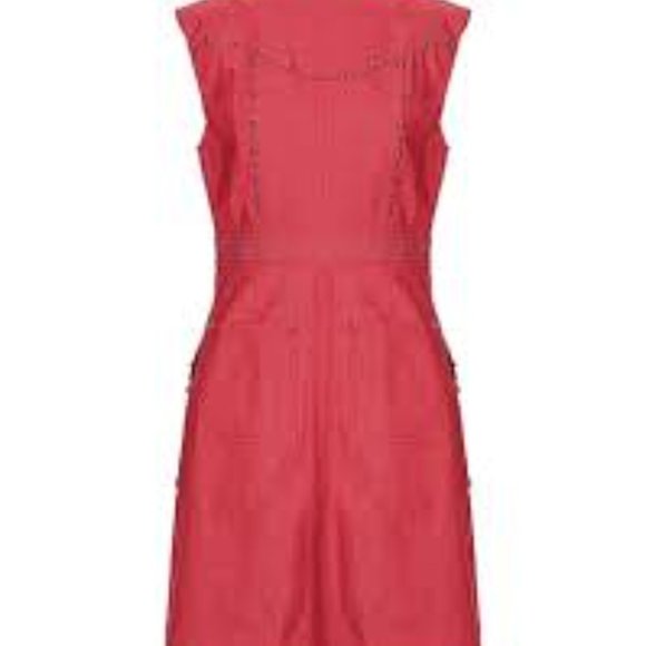 NWT Diane Von Furstenberg Zip Front Sheath Dress - Picture 10 of 12